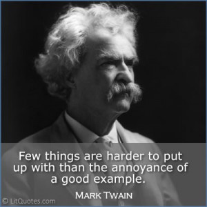 Humorous Mark Twain Quote Photo | LitQuotes Blog