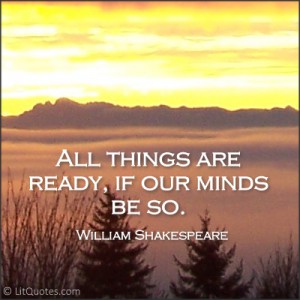 All Things Are Ready Quote Photo | LitQuotes Blog